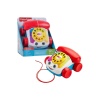 Fisher Price Eğitici Geveze Telefon, Sürüklenebilir, Klasik, Çevirmeli Oyun Telefonu FGW66