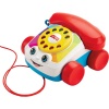 Fisher Price Eğitici Geveze Telefon, Sürüklenebilir, Klasik, Çevirmeli Oyun Telefonu FGW66