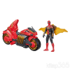 Spiderman Ve Süper Örümcek Motorsiklet