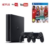Sony Playstation 4 1TB + 2 Adet Sıfır Dualshock 4 + 1 Adet Sıfır Pes 2021