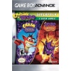 Nintendo Gameboy Crash Bandicoot Purple: Riptos Rampage and Spyro Orange: The Cortex Conspiracy