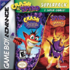 Nintendo Gameboy Crash Bandicoot Purple: Riptos Rampage and Spyro Orange: The Cortex Conspiracy