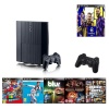 Sony Ps3 320gb + 2 adet sıfır gamepad + 70 oyun Pes 22 Nba 17 Blur vb Güncel oyunlar