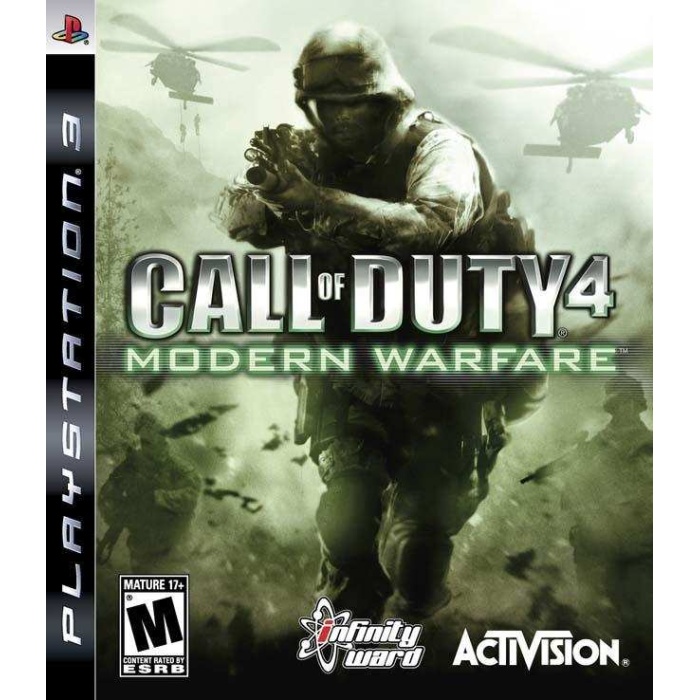2.El  Ps3 Call Of Duty4 Modern Warfare %100 Orjinal Oyun