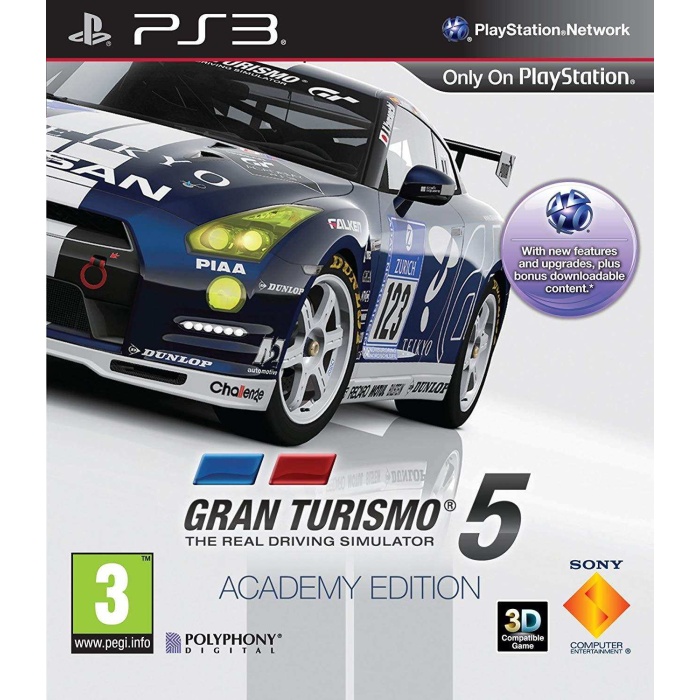Ps3 Gran Turismo 5 Academy Edition