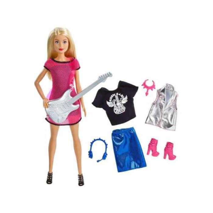 Barbie Rockstar Bebek - Lisanslı Orjinal Ürün