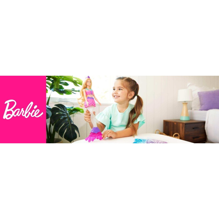 Barbie Dreamtopia Slime Kuyruklu Denizkızı GKT75 - Lisanslı Orjinal Ürün