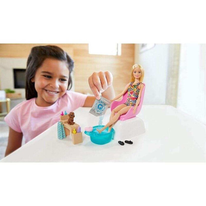 Barbie Sağlıklı Tırnak Bakımı Oyun Seti