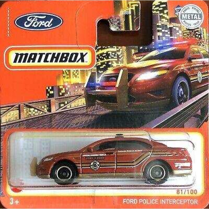 Matchbox Tekli Araba Ford Police Interceptor Gxm99
