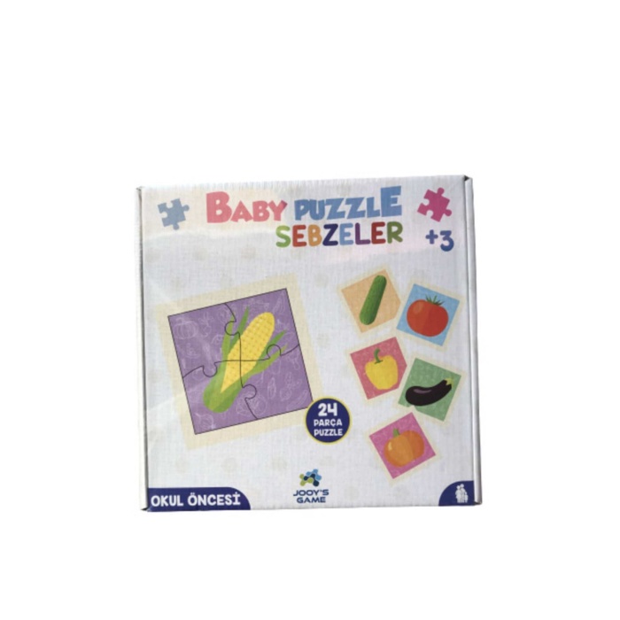 Jooys Game 24 Parça Baby Puzzle Meyveler