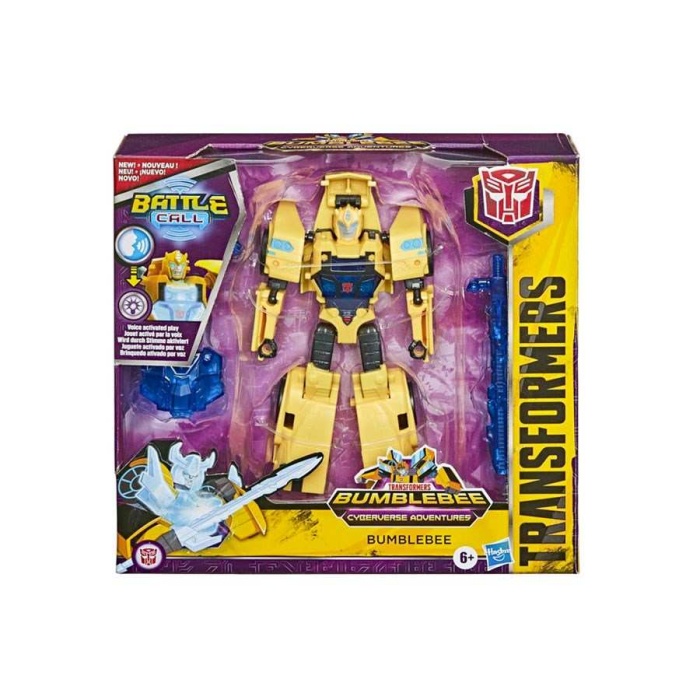Transformers Cyberverse Battle Call Figür Bumblebee