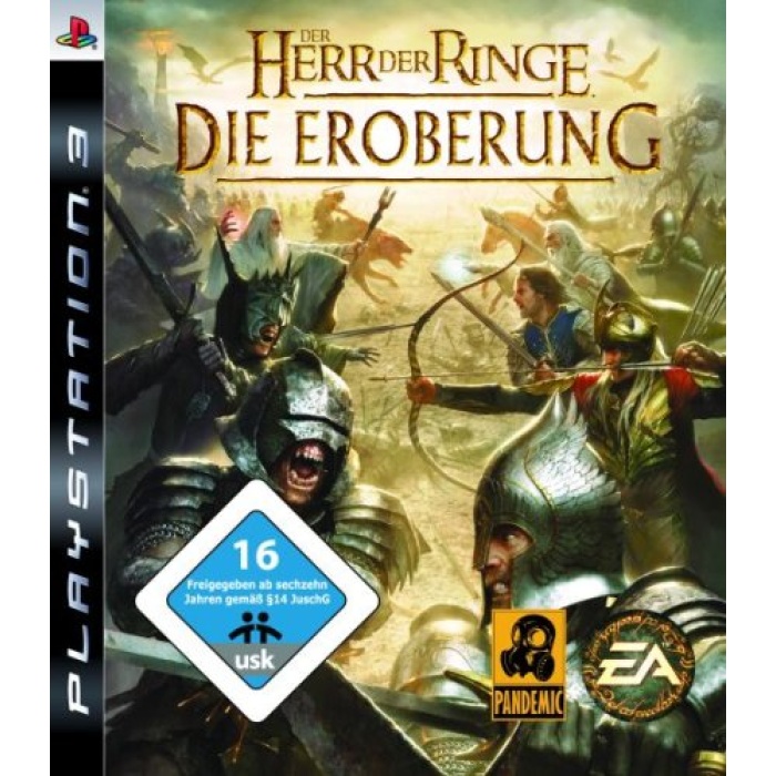Ps3 Der Herr Der Ringe Die Eroberung Almanca %100 Orjinal Oyun