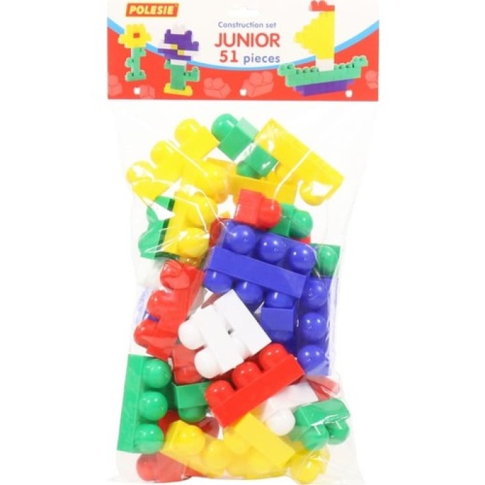 Polesie Junior 51 Parça Lego Tasarım Seti