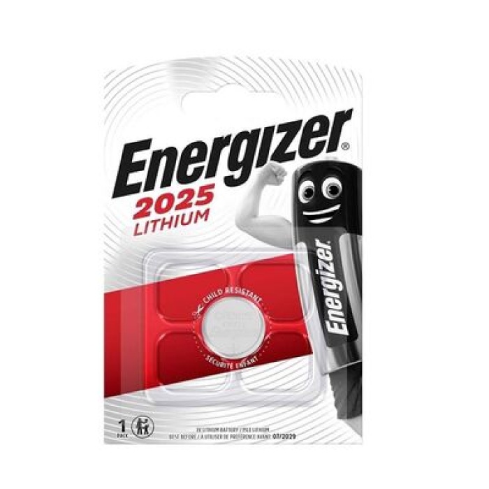 Energizer CR2025 Lityum 3V Pil (4 adet)