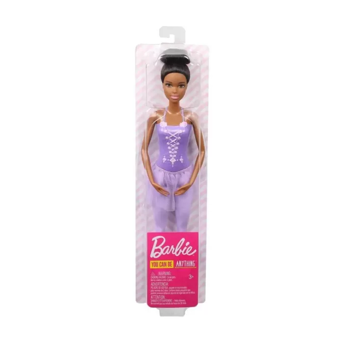 Barbie Balerin Bebekler - Koyu Tenli GJL61 - Lisanslı Oyuncak