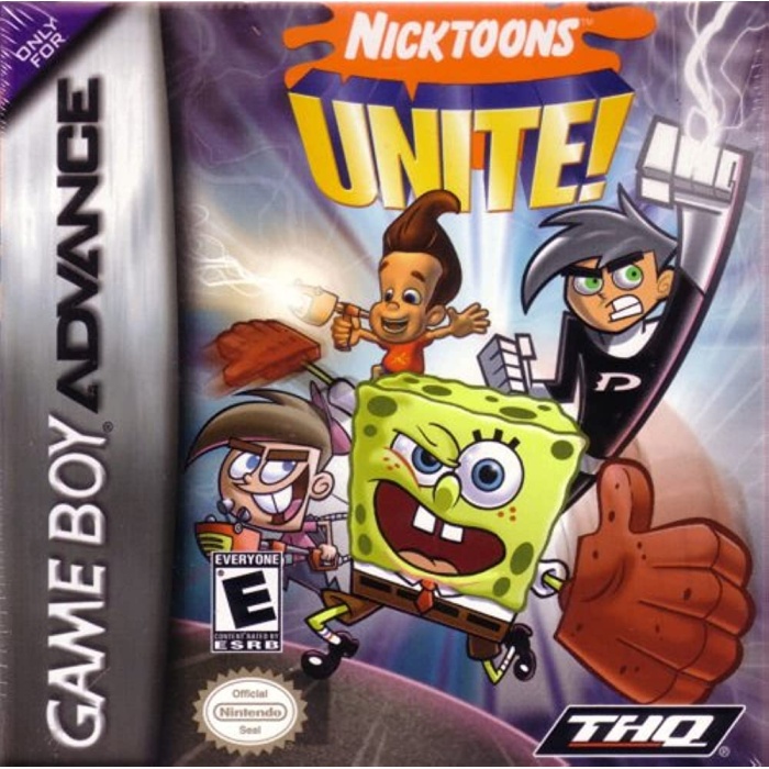 Nintendo Gameboy Nicktoons Unite