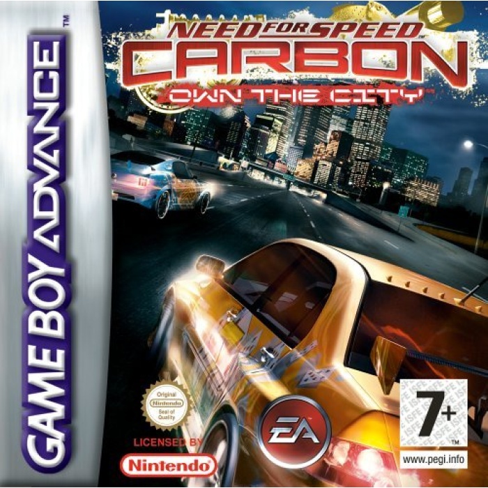 Nintendo Gameboy Need for Speed Carbon: Own The City