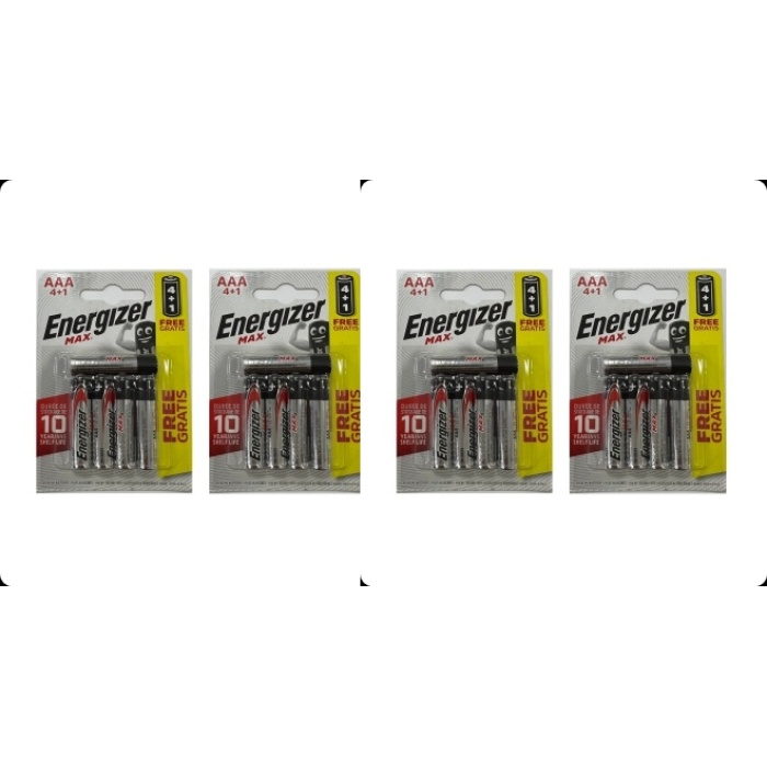 Energizer Max Alkaline AAA İnce Pil (16+4)