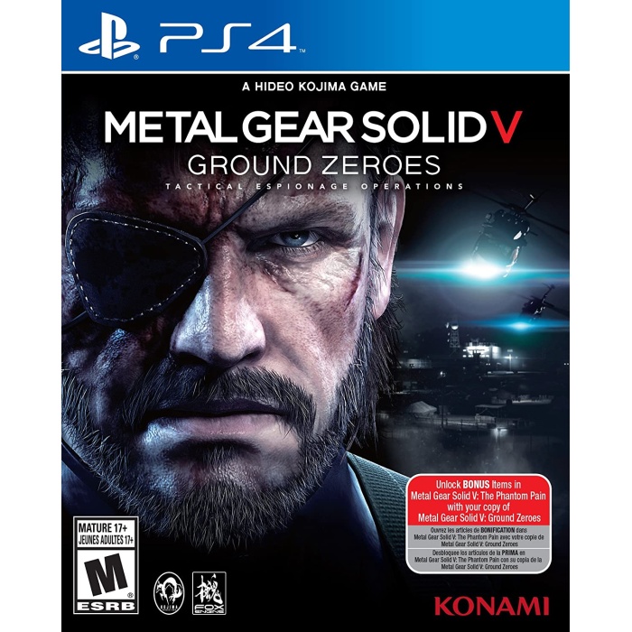 Ps4 Metal Gear Solid V Ground Zeroes