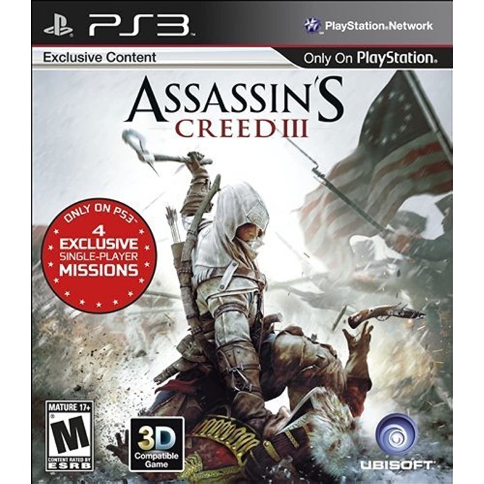 2.El Ps3 Assassins Creed 3 %100 Orjinal Oyun