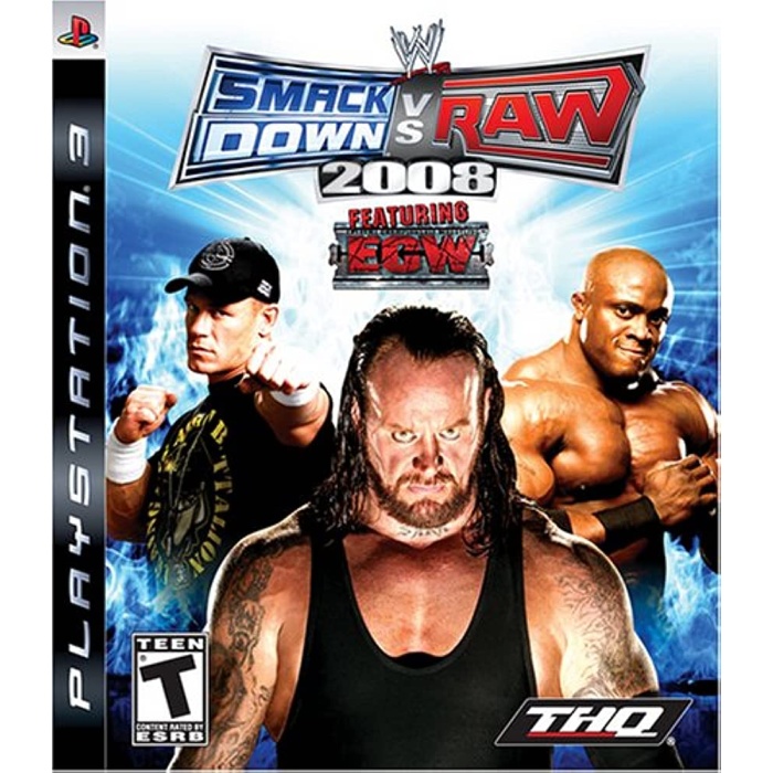 2.El Ps3 Smack Down Vs Raw 2008 %100 Orjinal Oyun