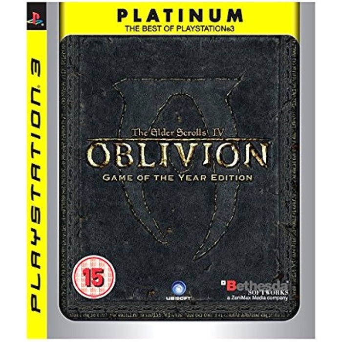 2.El Ps3 The Elder Scrolls 4 Oblivion Game Of The Year Edition %100 Orjinal Oyun