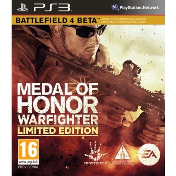 Ps3 Medal Of Honor Warfighter Limited Edition
