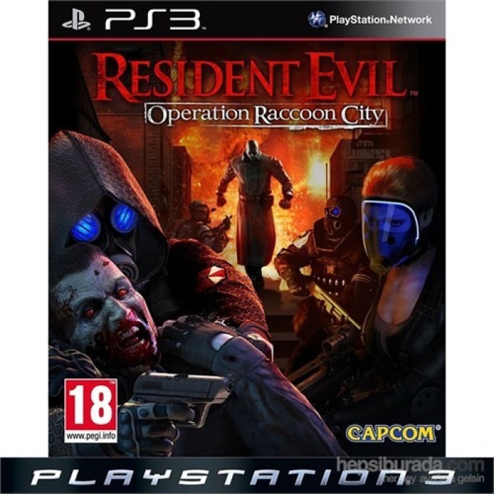 Ps3 Resident Evil Operation Raccoon City -%100 Orjinal Oyun