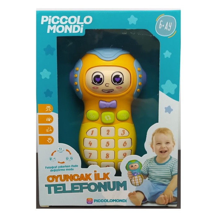 Picollo Mondi Oyuncak İlk Telefonum-Turuncu