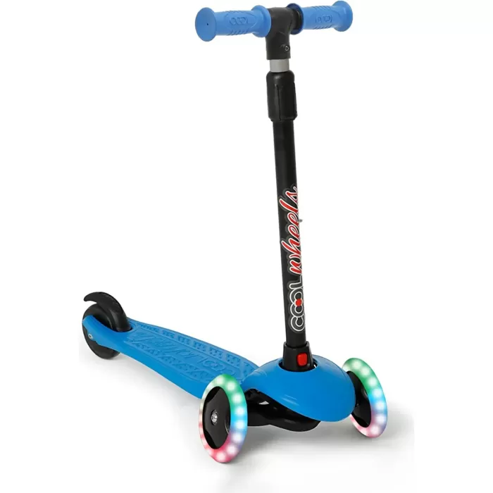 Cool Wheels Işıklı Star Scooter Mavi