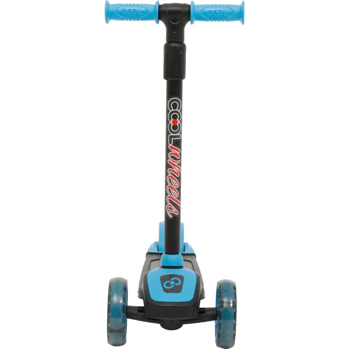 Cool Wheels Twist 3 + Yüksekliği Ayarlanabilir Işıklı Scooter Mavi