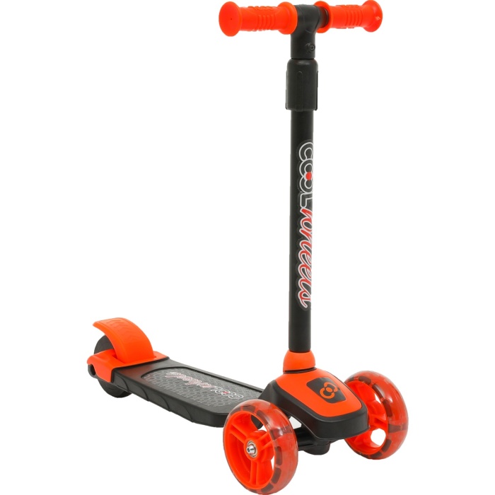 Cool Wheels Twist 3+ Işıklı Yüksekliği Ayarlanabilir Scooter Turuncu
