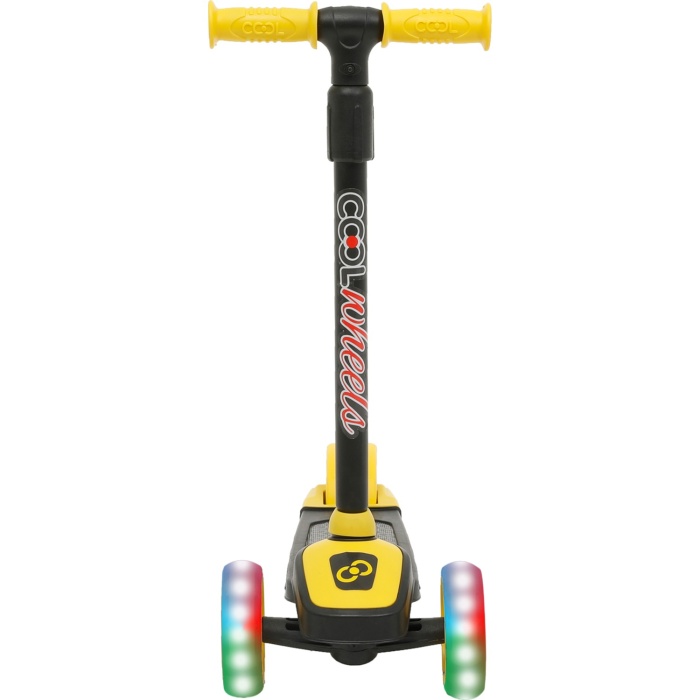Cool Wheels Twist 3+ Işıklı Yüksekliği Ayarlanabilir Scooter Sarı