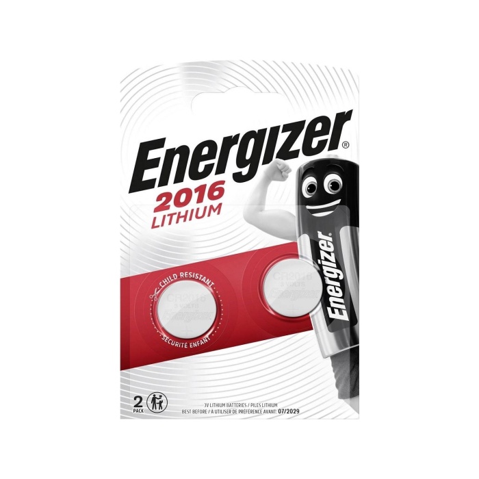 Energizer Düğme Pil CR2016 2li