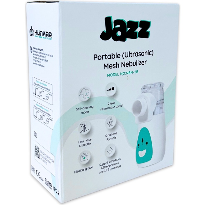 Nimo Şarjlı Taşınabilir Jazz Mesh Nebulizatör