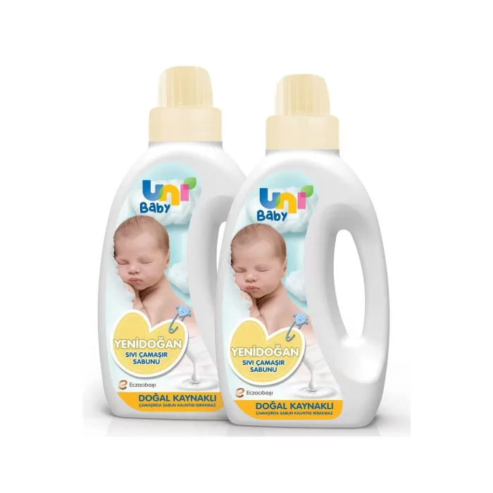 Uni Baby Çamaşır Sabunu Yenidoğan 1500 ml 2 Adet
