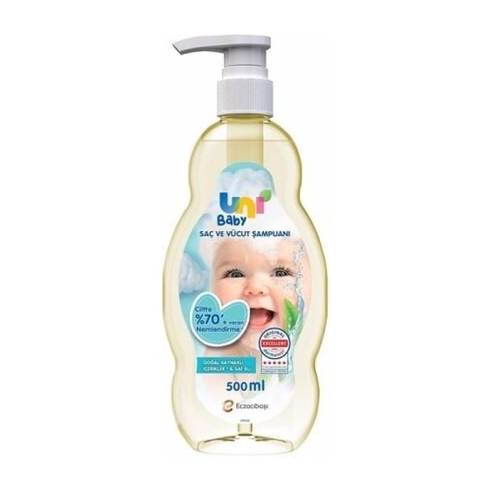 Uni Baby Şampuan 500 ml 8 Adet