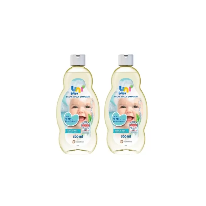 Uni Baby Şampuan 500 ml 4 Adet
