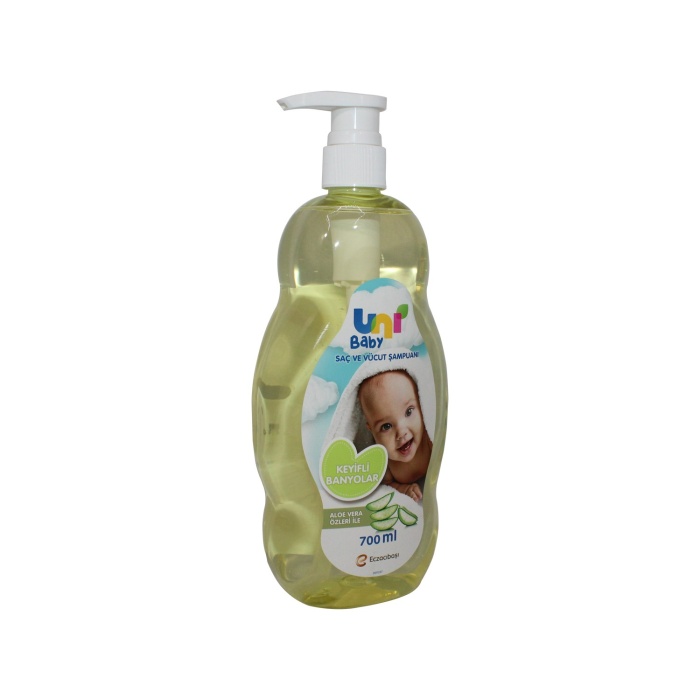 Uni Baby Şampuan 700 ml Keyifli Banyo 3 Adet
