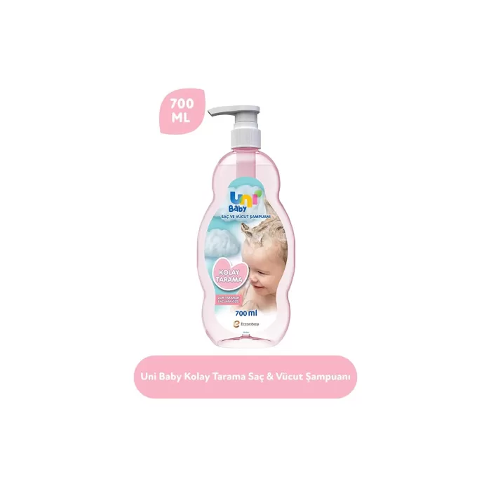 Uni Baby Kolay Tarama Şampuanı 700ml+tarama Spreyi 200ml+vazelin 170ml Set