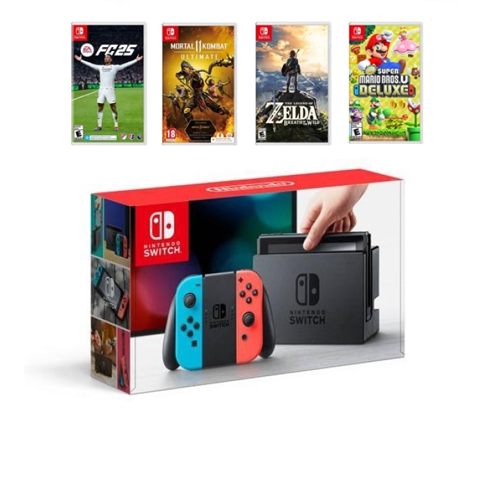 Nintendo Switch Oyun Yüklenebilen Konsol - 3 Ay Kasko Hediye