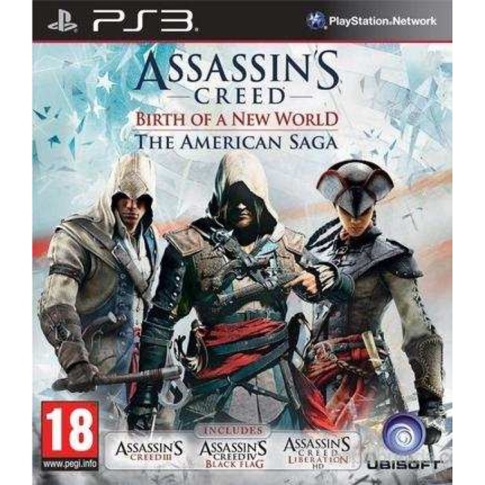 Sıfır Ps3 Assassins Creed Birth Of New World The American Saga