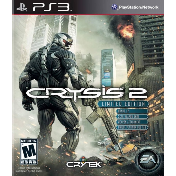 Sıfır Ps3 Crysis 2 Limited Edition
