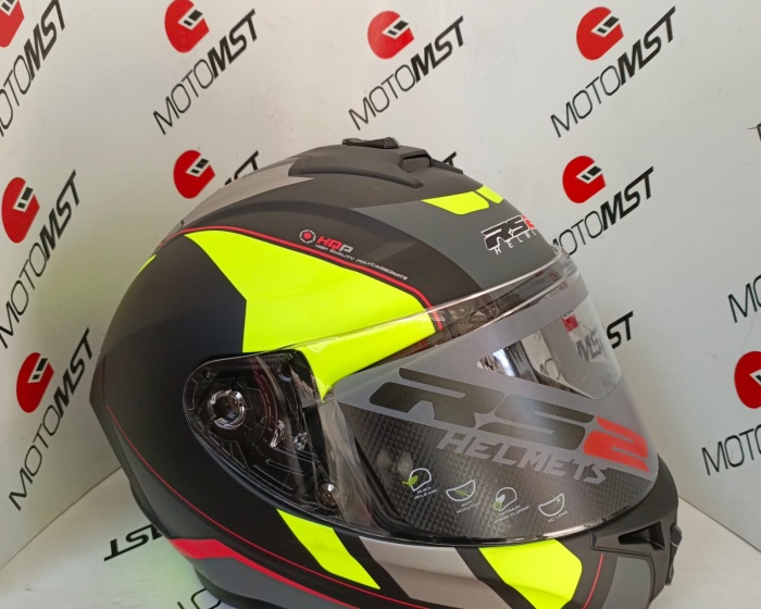 RS2  RACING KAPALI KASK  SİYAH XL