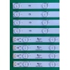 SUNNY SN55LDU851-2H LED BAR, SUNNY SN055LDUCV6488H-Y-2H, MS-L1312-R V2, MS-L1312-L V2