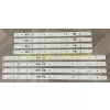 LG 43UJ620V LED BAR, CRH-A4330300105R6CNRVE1.0, CRH-A4330300104L6CNRVE1.0