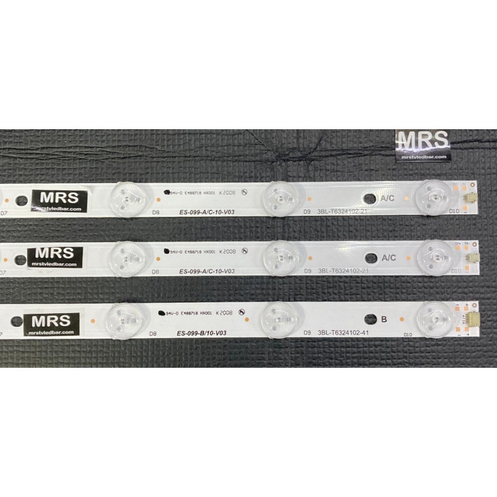 SANYO LE82S16HM LED BAR, 3BL-T6324102-001B, 3BL-T6324102-21, 3BL-T6324102-002B