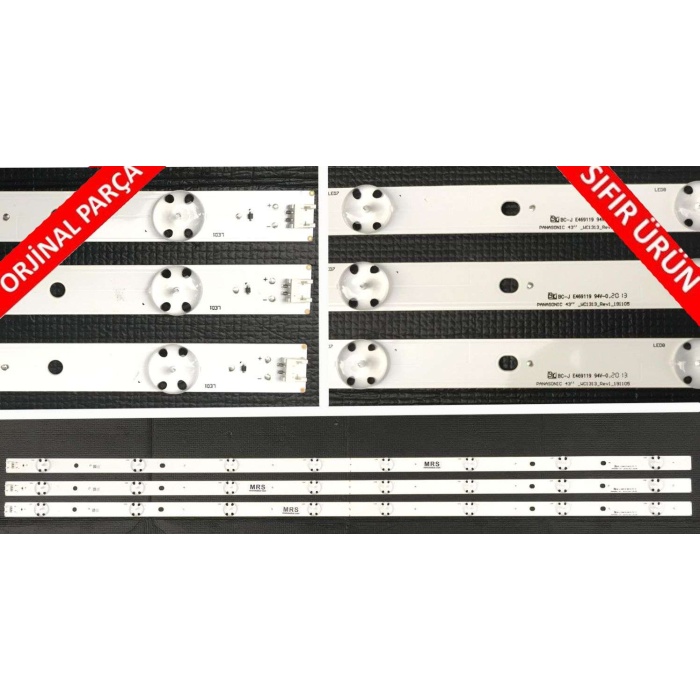 PANASONIC 43 WC1313_REV1_191105, E469119, 3 PARÇA, 8 LED, TV LED BAR