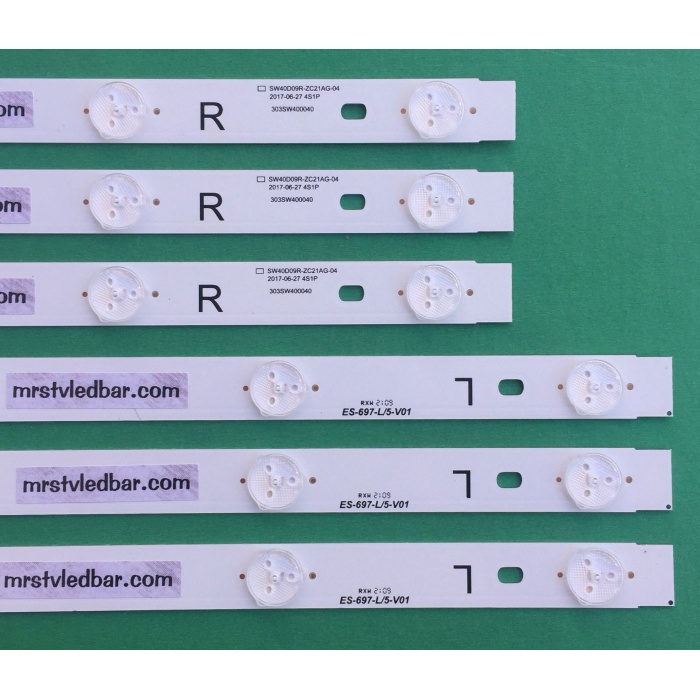 ARÇELİK 40 TV LED BAR, SW40D09R-ZC21AG-04, 2017-06-27 4S1P, SW40D09L-ZC21AG-05