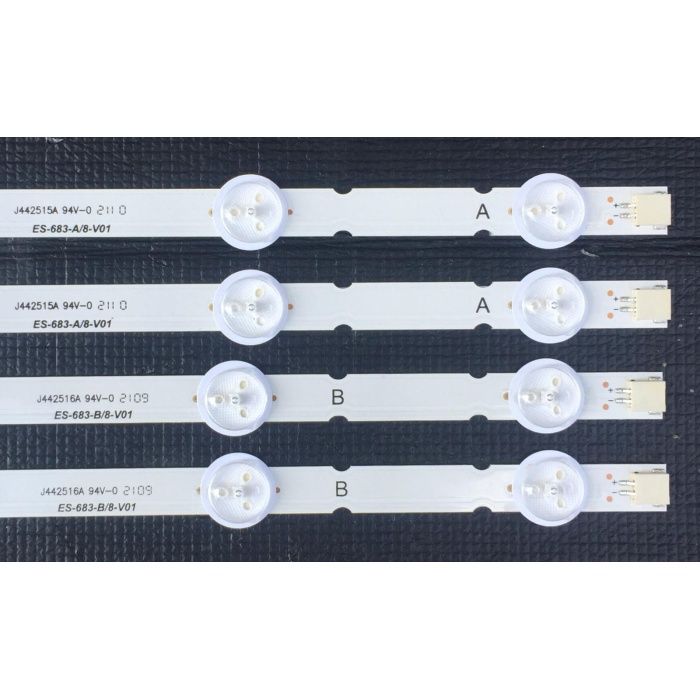 LG 32 TV LED BAR, J442515A, 6916L-1220A, 32 ROW REV0.1 2 B-TYPE, 32 ROW REV0.1 2 A-TYPE